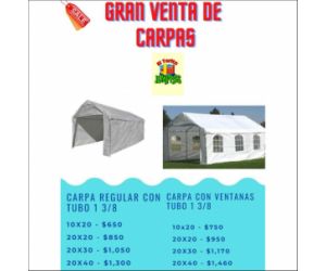 Venta de Carpas / Canopies sale